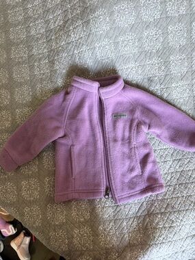 Columbia Lavender Purple Fleece Jacket - Girls